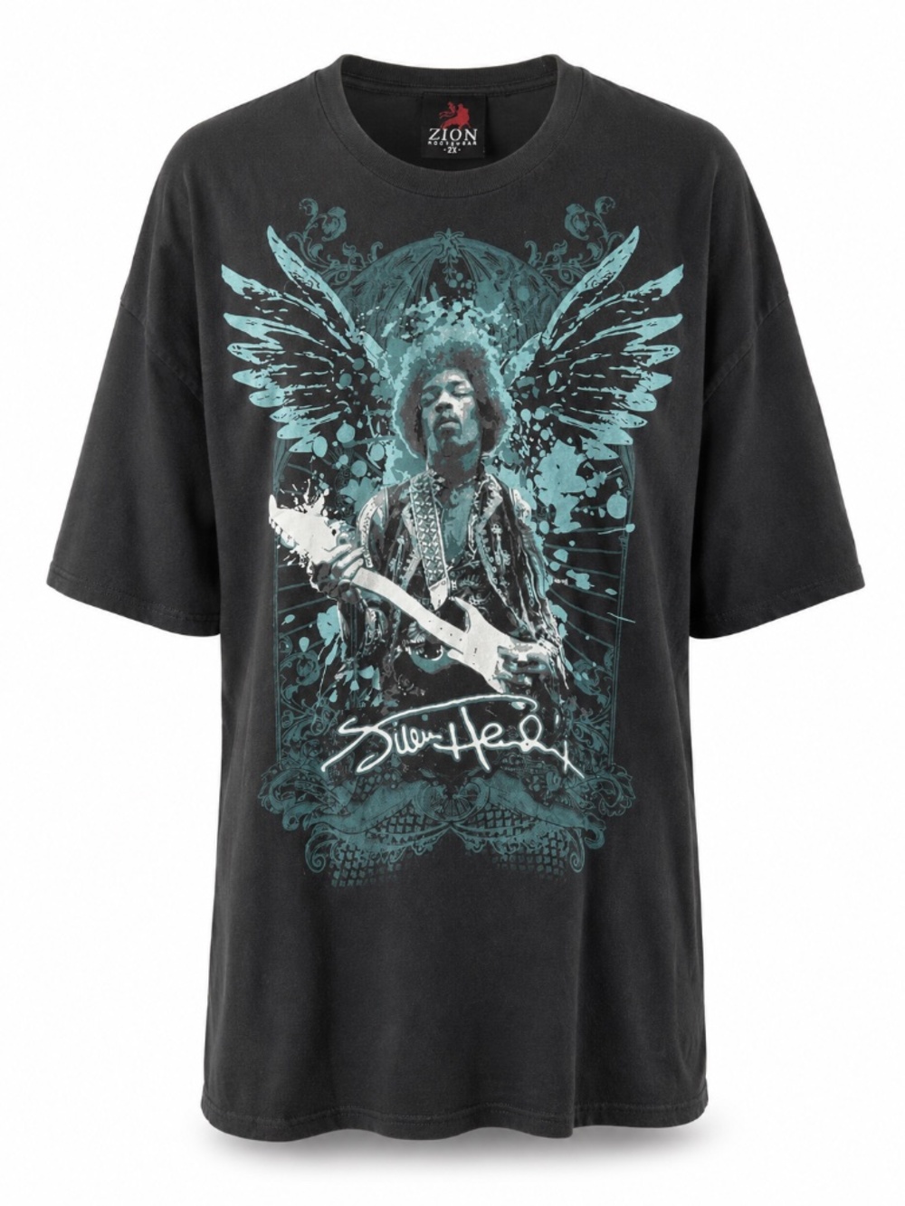 Jimi Hendrix 2009 Graphic Band Tee Zion Rootswear Y2K Tee XXL